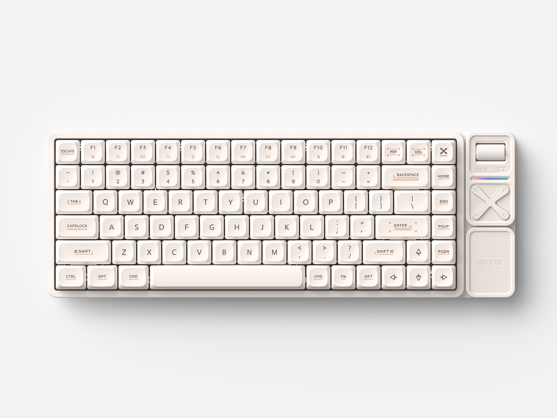 Magi75 Pro ANSI 配列 75 percent low-profile aluminum 机械键盘