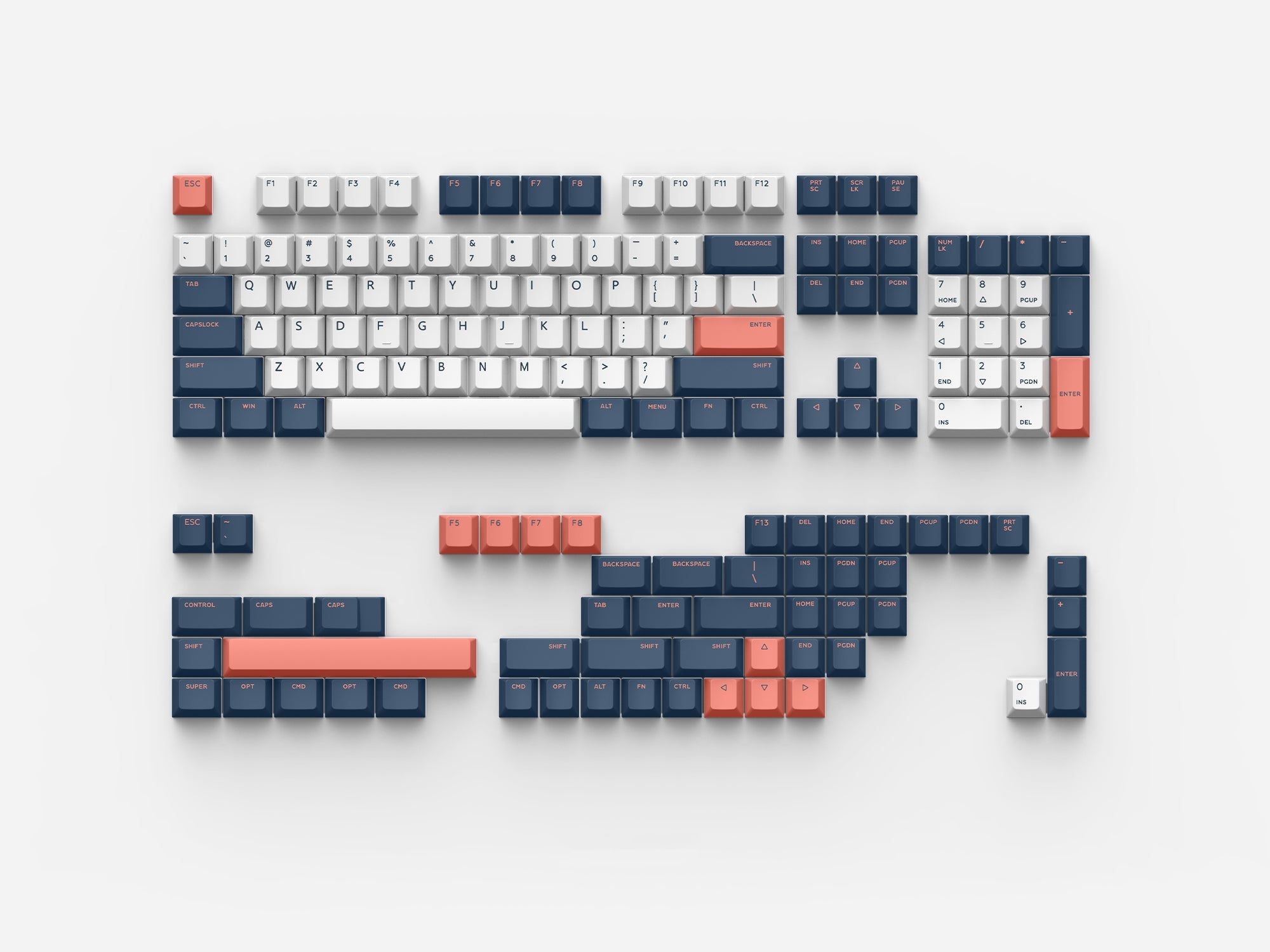 PBT 键帽 Set Coral Sea PBT 键帽套装.jpg__PID:2c3902c6-f15c-4ce9-99c8-2c8584986488
