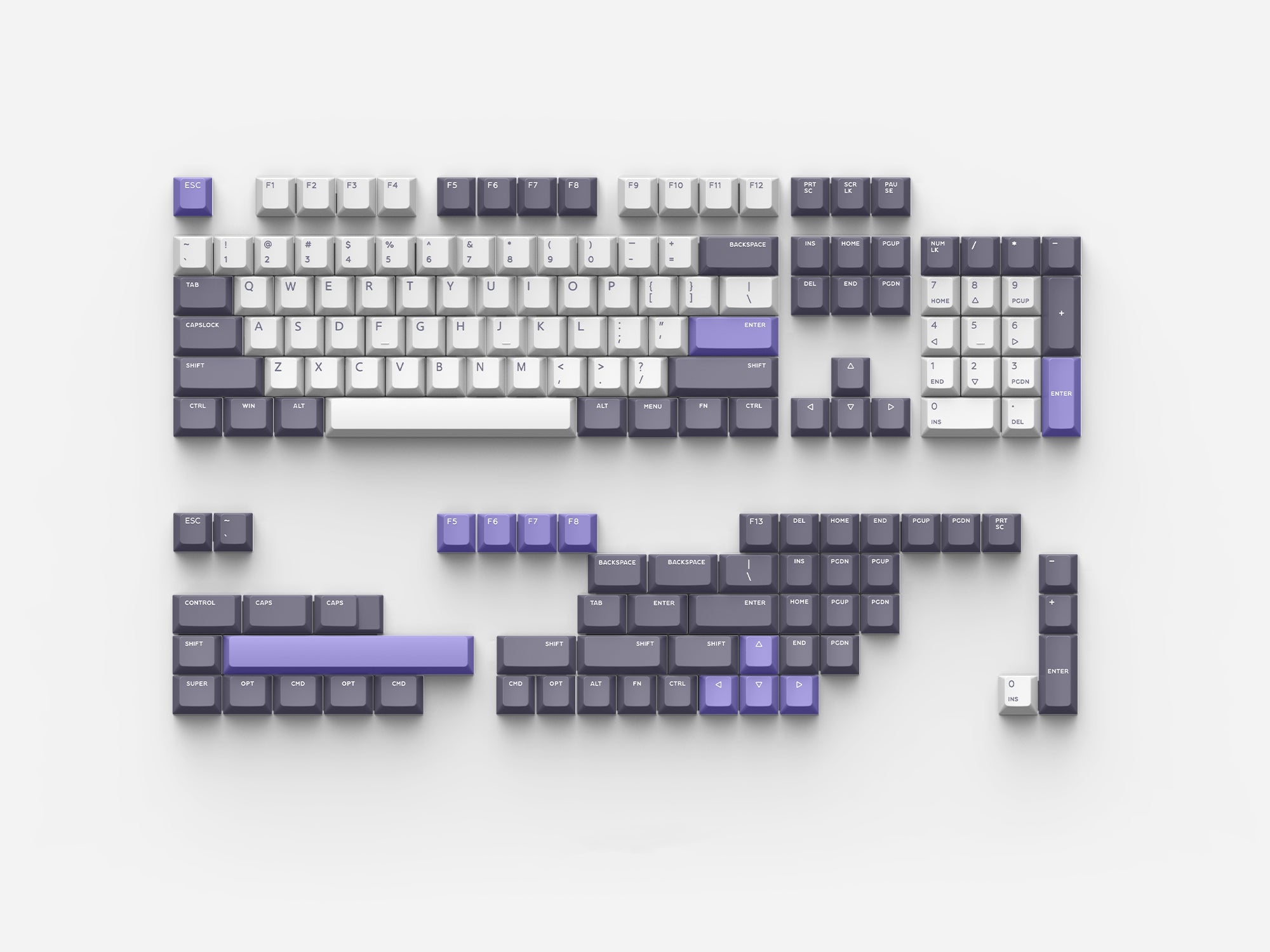 PBT 键帽 Set Lavandin PBT 键帽套装.jpg__PID:56ce832c-3902-46f1-9c9c-e959c82c8584